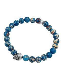 KUZZOI Schmuck<Herren Armband blau uni