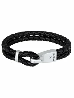 KUZZOI Schmuck<Herren Armband silber uni