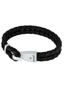 KUZZOI Schmuck<Herren Armband silber uni