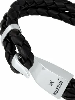 KUZZOI Schmuck<Herren Armband silber uni