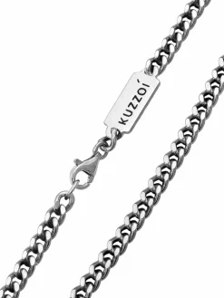 KUZZOI Schmuck<Herren Armband schwarz uni