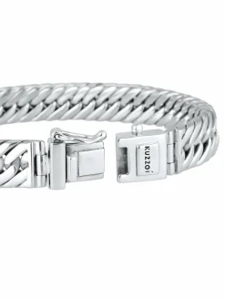 KUZZOI Schmuck<Herren Armband silber uni
