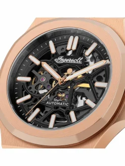 Ingersoll Uhren<Herren Armbanduhr braun uni