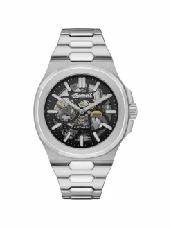 Ingersoll Uhren<Herren Armbanduhr silber uni