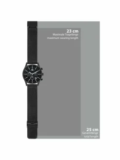 Rhodenwald & Söhne Uhren<Herren Armband-Uhr - Goodwill schwarz uni