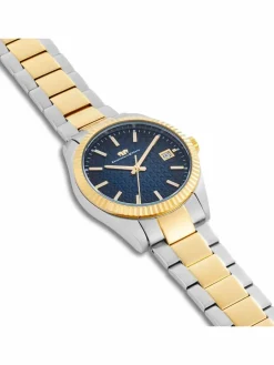 Rhodenwald & Söhne Uhren<Herren Armband-Uhr -Grand Noir silber uni