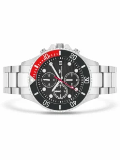 Rhodenwald & Söhne Uhren<Herren Armband-Uhr -Nightstorm silber uni