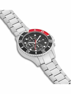 Rhodenwald & Söhne Uhren<Herren Armband-Uhr -Nightstorm silber uni