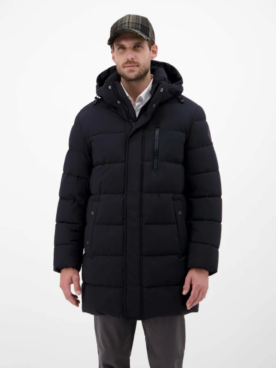 LERROS Mützen & Caps<Herren Baseball Cap anthrazit kariert