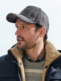 LERROS Mützen & Caps<Herren Baseball Cap anthrazit kariert