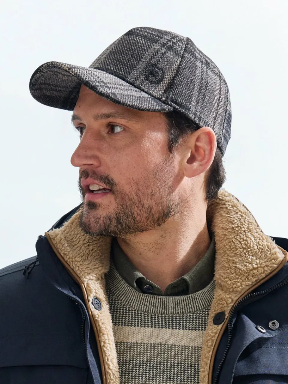 LERROS Mützen & Caps<Herren Baseball Cap anthrazit kariert