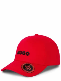 HUGO Mützen & Caps<Herren Baseballcap - Jude rot schwarz uni