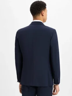 CG - CLUB of GENTS Baukasten-Anzüge|Anzüge<Herren Baukasten Sakko mit Schurwoll-Anteil - Cliff marine uni