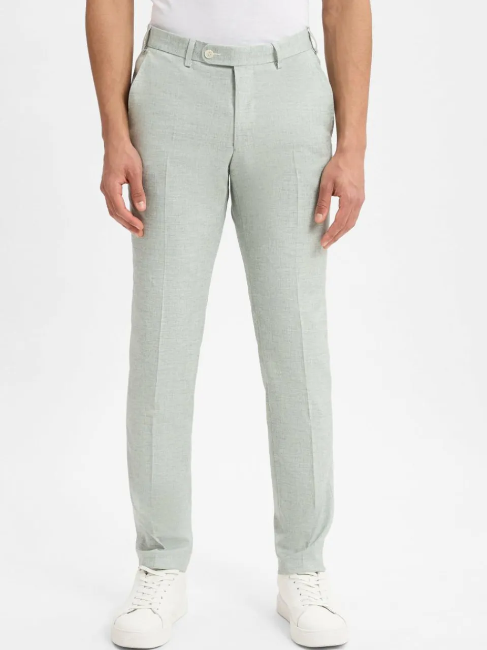 Herren Digel Anzüge>Herren Baukasten-Anzughose mit Leinen-Anteil - Sergio