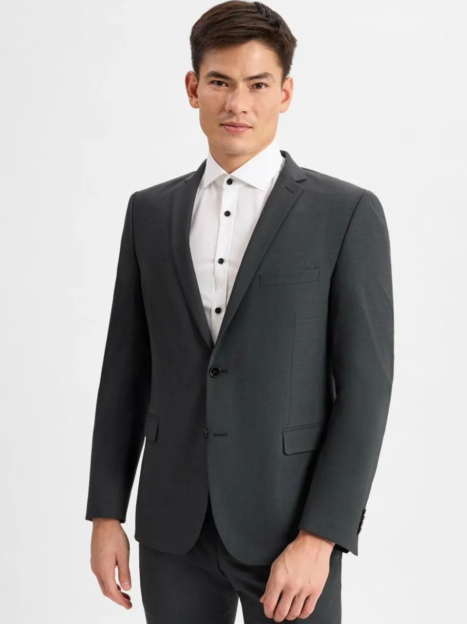 Finshley & Harding Baukasten-Anzüge<Herren Baukasten-Anzughose - Steven anthrazit meliert