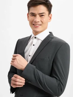 Finshley & Harding Baukasten-Anzüge<Herren Baukasten-Anzughose - Steven anthrazit meliert