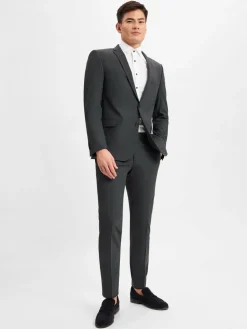 Finshley & Harding Baukasten-Anzüge<Herren Baukasten-Anzughose - Steven anthrazit meliert