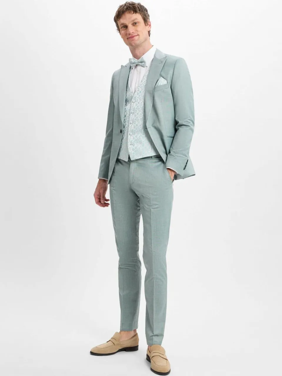 Herren Wilvorst Anzüge>Herren Baukasten-Anzughose