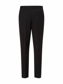 Wilvorst Hosen|Baukasten-Anzüge<Herren Baukasten-Anzughose aus Wolle schwarz uni