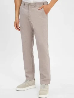 Nils Sundström Hosen<Herren Baukasten-Anzughose mit Leinen-Anteil melange meliert