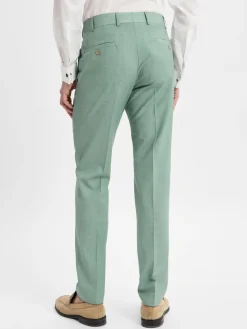 Herren Wilvorst Hosen|Baukasten-Anzüge>Herren Baukasten-Anzughose mit Schurwoll-Anteil