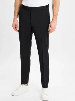 Herren Digel Hosen|Baukasten-Anzüge>Herren Baukastenanzug-Smoking-Hose aus Schurwolle - Shawn