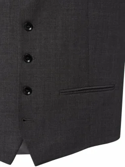 Cinque Baukasten-Anzüge<Herren Baukasten-Anzugweste mit Schurwoll-Anteil - Cicastello-W anthrazit uni