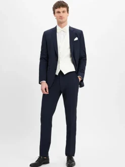 Digel Baukasten-Anzüge|Anzüge<Herren Baukastenanzug-Weste - Lambert ecru gemustert