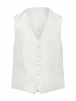 Digel Baukasten-Anzüge|Anzüge<Herren Baukastenanzug-Weste - Lambert ecru gemustert