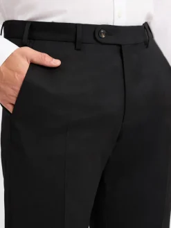 Digel Anzüge<Herren Baukasten-Hose schwarz uni