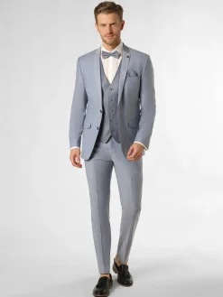 Roy Robson Anzüge<Herren Baukasten-Hose hellblau uni