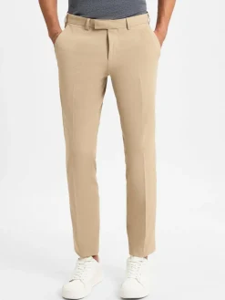 Finshley & Harding Anzüge<Herren Baukasten-Hose beige uni