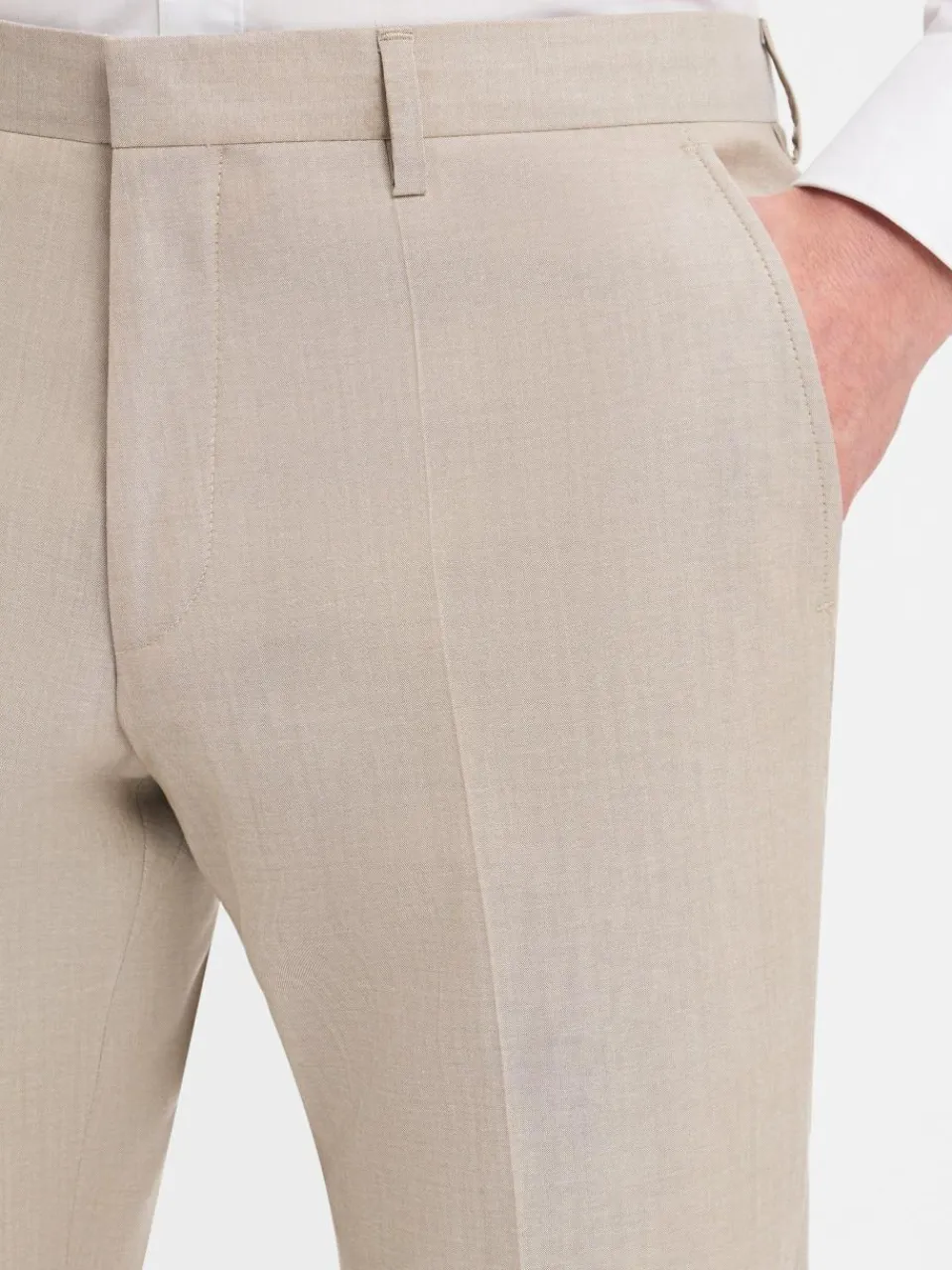 Roy Robson Baukasten-Anzüge|Anzüge<Herren Baukasten-Hose beige uni