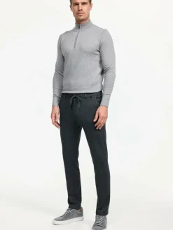 Zuitable Anzüge<Herren Baukasten-Hose - DiSpartaflex SE blau uni