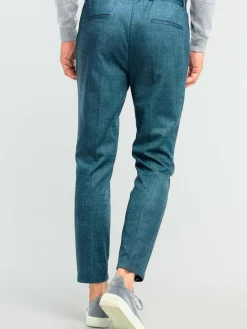 Zuitable Hosen|Baukasten-Anzüge<Herren Baukasten-Hose - DiSpartaflex smaragd uni