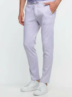 Zuitable Anzüge<Herren Baukasten-Hose - DiSpartaflex flieder kariert