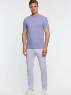 Zuitable Anzüge<Herren Baukasten-Hose - DiSpartaflex flieder kariert