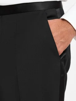 BOSS Hosen|Baukasten-Anzüge<Herren Baukasten-Hose - H-Leon-Tux-MM-C-231 schwarz uni