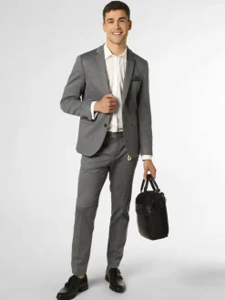 Finshley & Harding London Baukasten-Anzüge|Anzüge<Herren Baukasten-Hose - Hoxdon indigo meliert