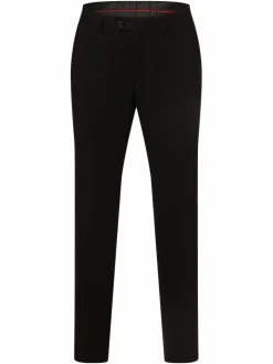 Finshley & Harding London Baukasten-Anzüge|Anzüge<Herren Baukasten-Hose - Hoxdon schwarz uni