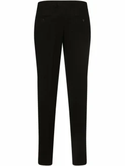 Finshley & Harding London Baukasten-Anzüge|Anzüge<Herren Baukasten-Hose - Hoxdon schwarz uni
