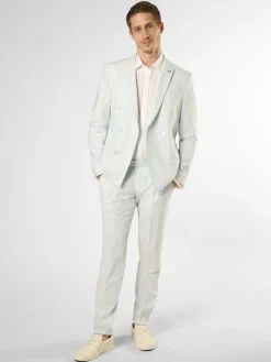 Finshley & Harding London Baukasten-Anzüge|Anzüge<Herren Baukasten-Hose - Hoxdon-3 mint meliert