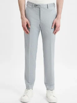 Finshley & Harding London Baukasten-Anzüge<Herren Baukasten-Hose - Hoxdon hellgrau gemustert