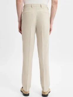 BOSS Anzüge<Herren Baukasten-Hose - Leon weiß uni