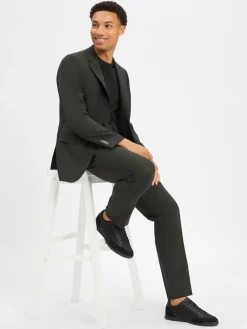 BOSS Baukasten-Anzüge<Herren Baukasten-Hose - Leon oliv kariert