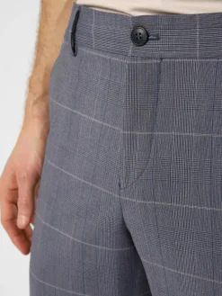 Selected Anzüge<Herren Baukasten-Hose - SLHSlim-Liam grau blau kariert