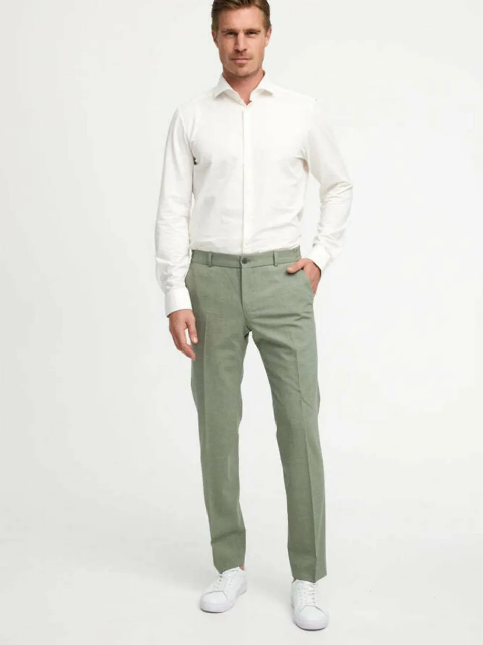 Zuitable Anzüge<Herren Baukasten-Hose -DiSailorflex SE 2 grün uni