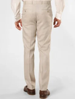 Herren Wilvorst Hosen|Baukasten-Anzüge>Herren Baukasten-Hose mit Leinen- und Seiden-Anteil