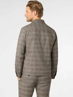 Finshley & Harding London Anzüge|Sakkos<Herren Baukasten-Jacke - Owen braun terra kariert