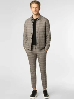 Finshley & Harding London Anzüge|Sakkos<Herren Baukasten-Jacke - Owen braun terra kariert